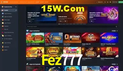 Biblioteca de slots populares na Fez777